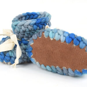 Frozen Ocean Baby Booties