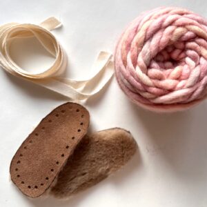 Rose-Gold Baby Bootie Kit