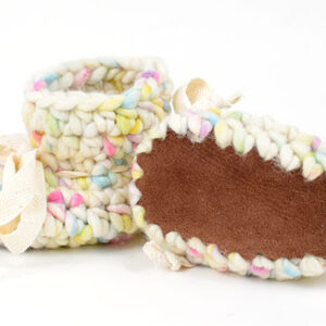 Unicorn Baby Booties