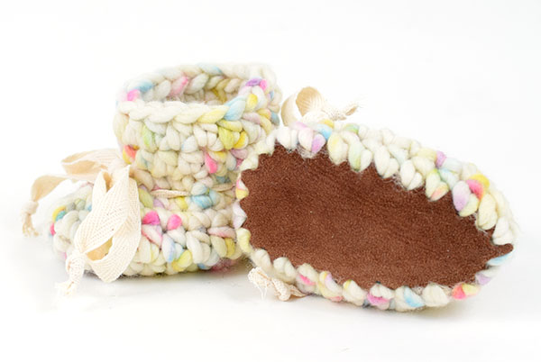 Unicorn Baby Booties